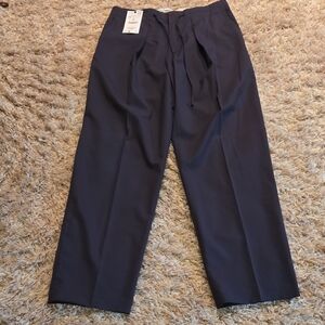 Zara Women's Navy Trousers